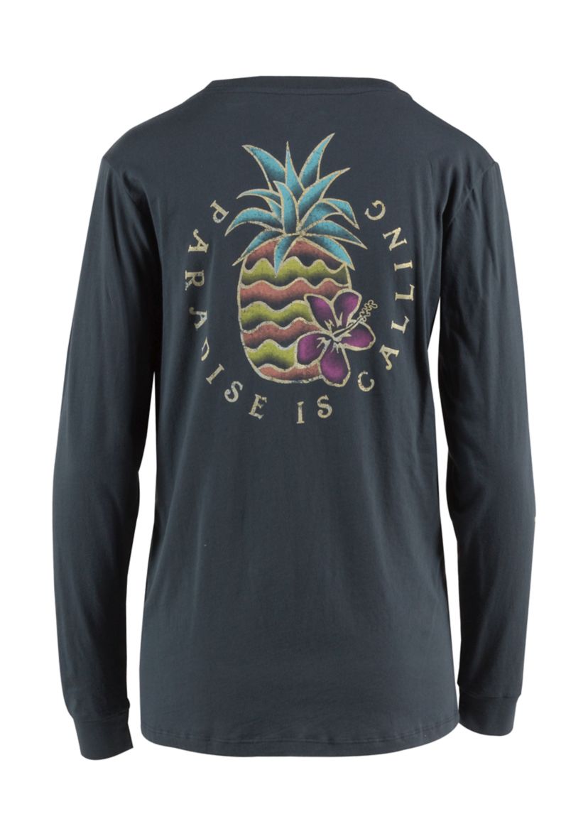 Pineapple Paradise Long Sleeve Graphic T-Shirt