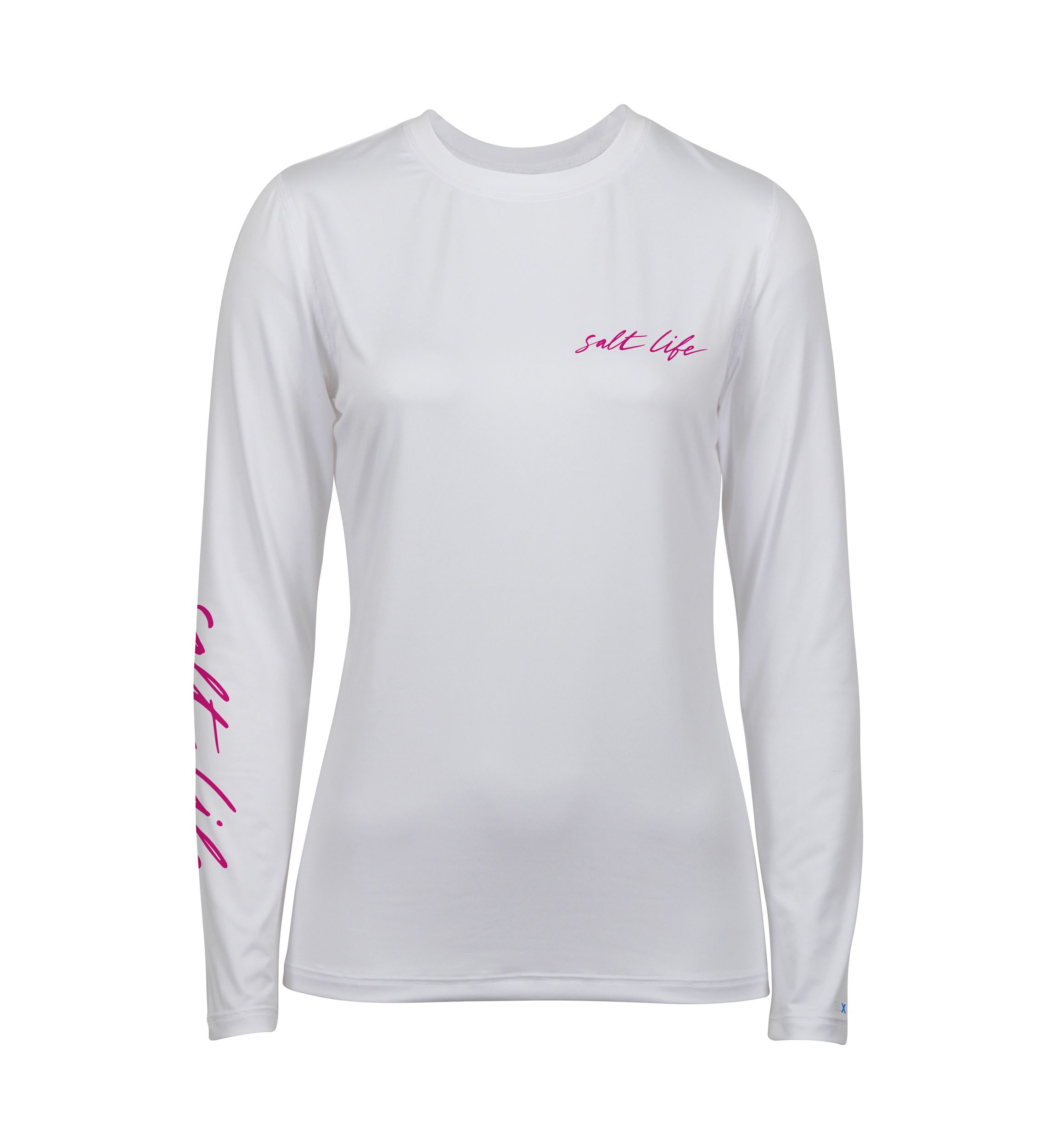 Blue Hawaiian Long Sleeve Graphic T-Shirt 