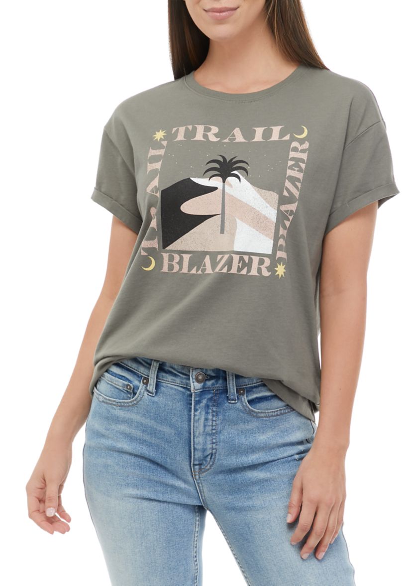 Womens Short Sleeve Trailblazer Graphic T-Shirt