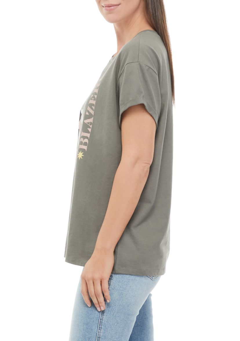 Womens Short Sleeve Trailblazer Graphic T-Shirt