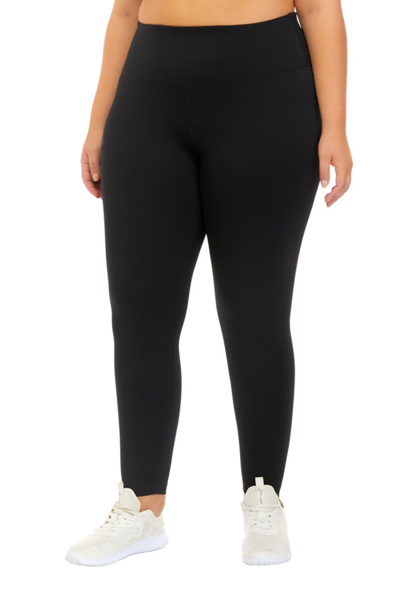 Plus Size Brushed Lined 7/8 Leggings