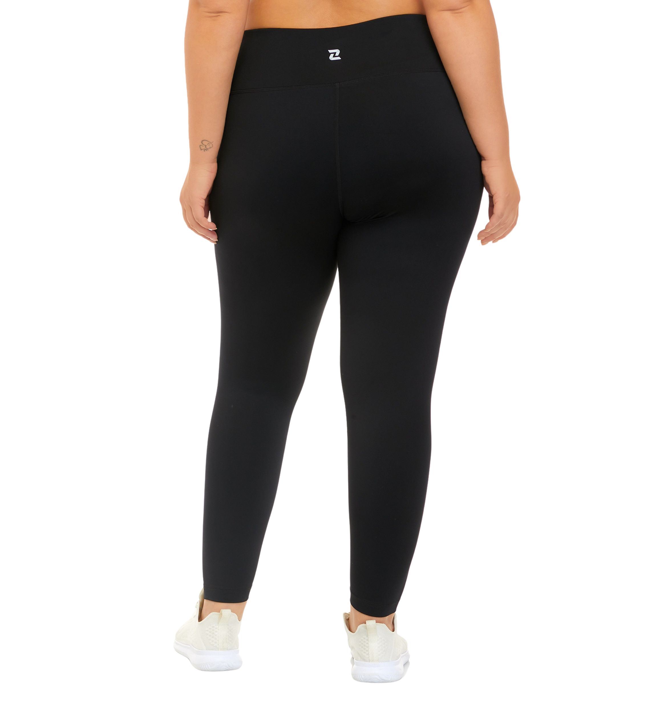 Plus Size Brushed Lined 7/8 Leggings