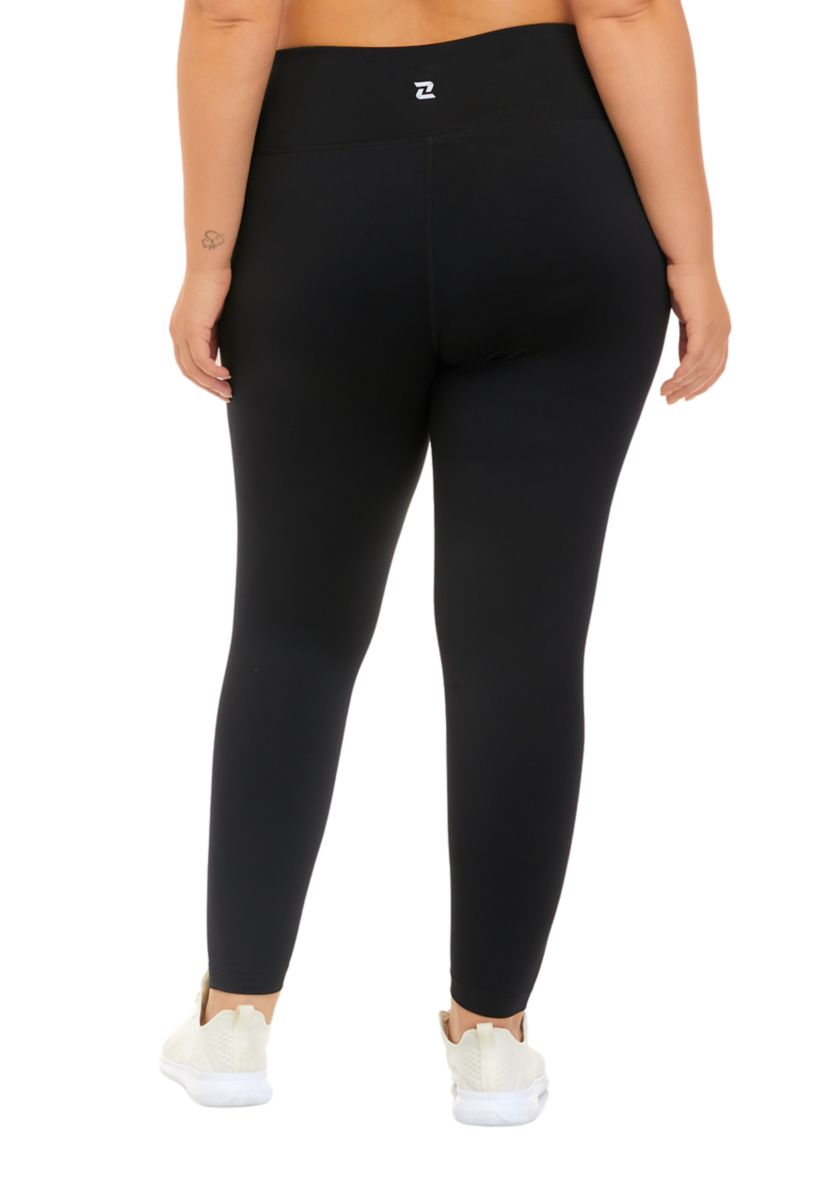 Plus Size Brushed Lined 7/8 Leggings