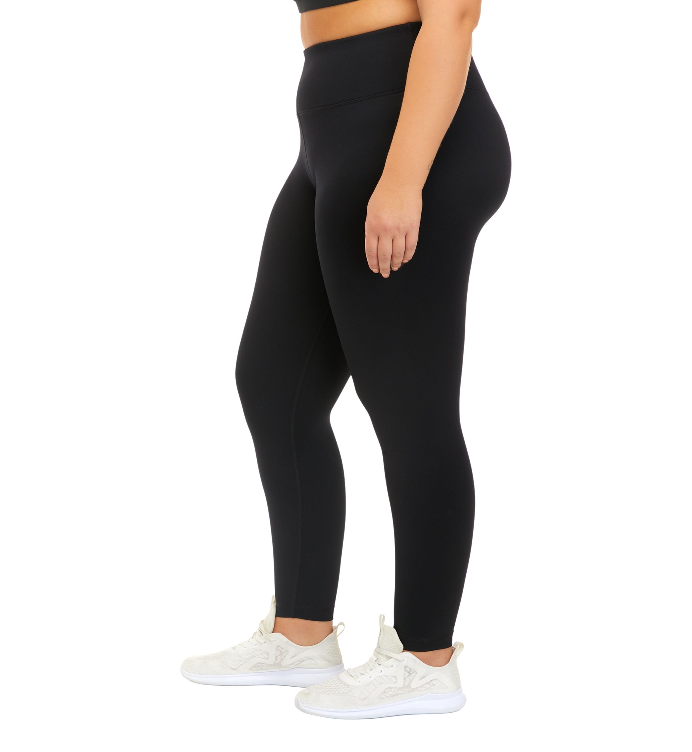 Plus Size Brushed Lined 7/8 Leggings