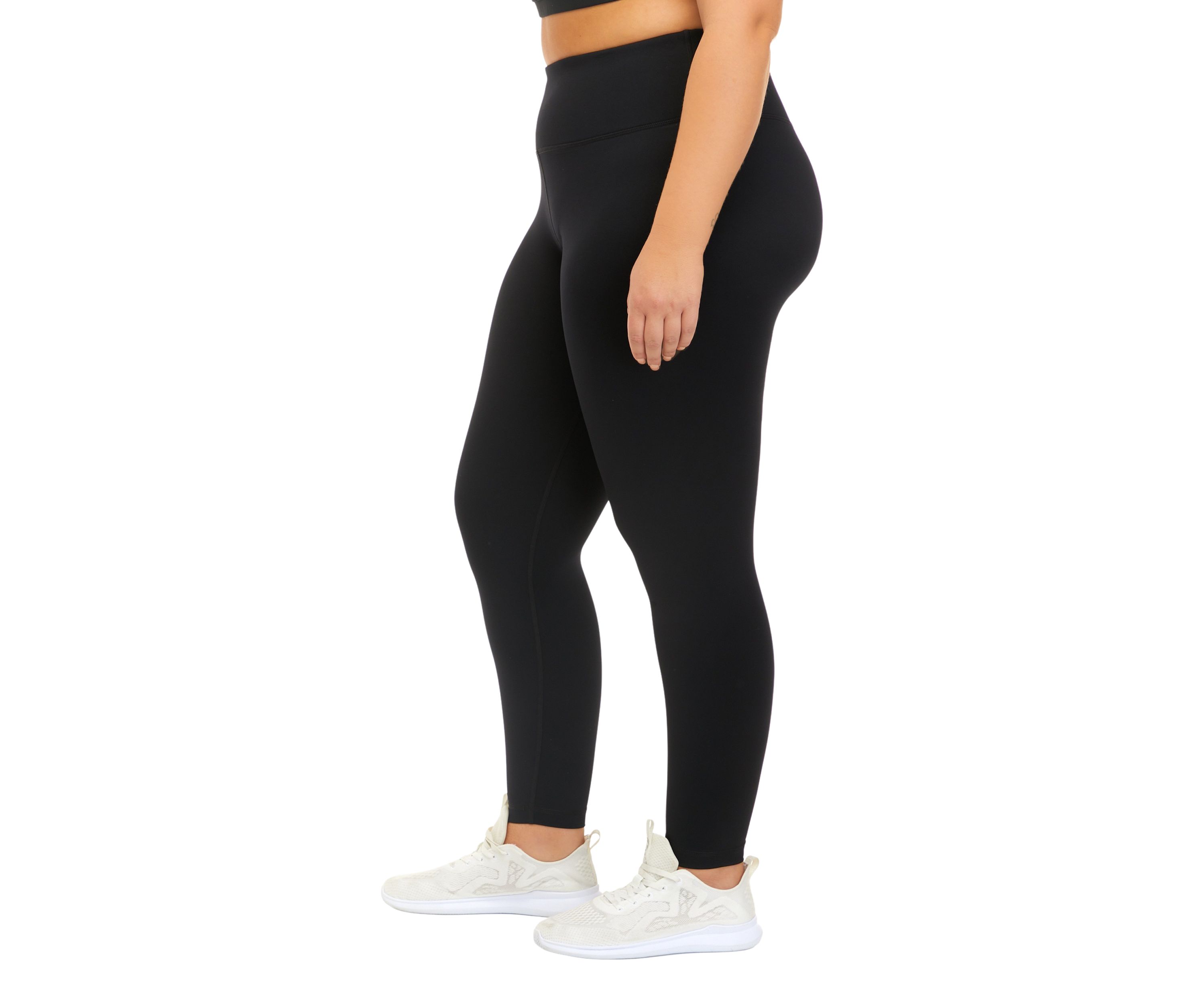 Plus Size Brushed Lined 7/8 Leggings