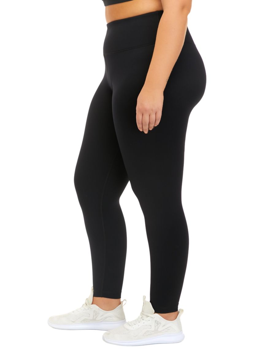 Plus Size Brushed Lined 7/8 Leggings