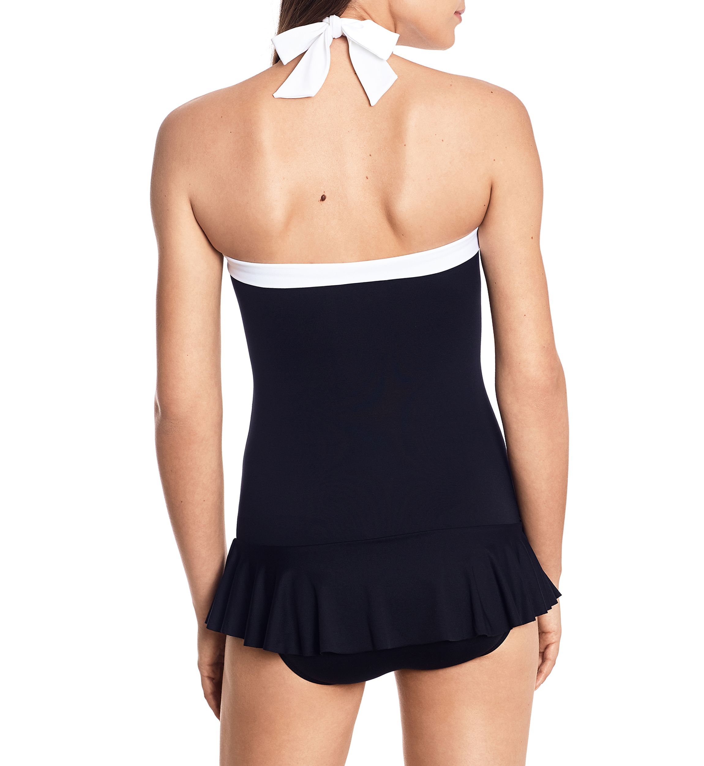 Skirted One Piece Swimsuit 