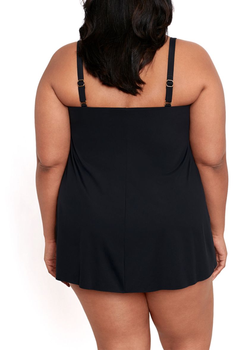  Plus Size Flyaway One Piece Swimsuit