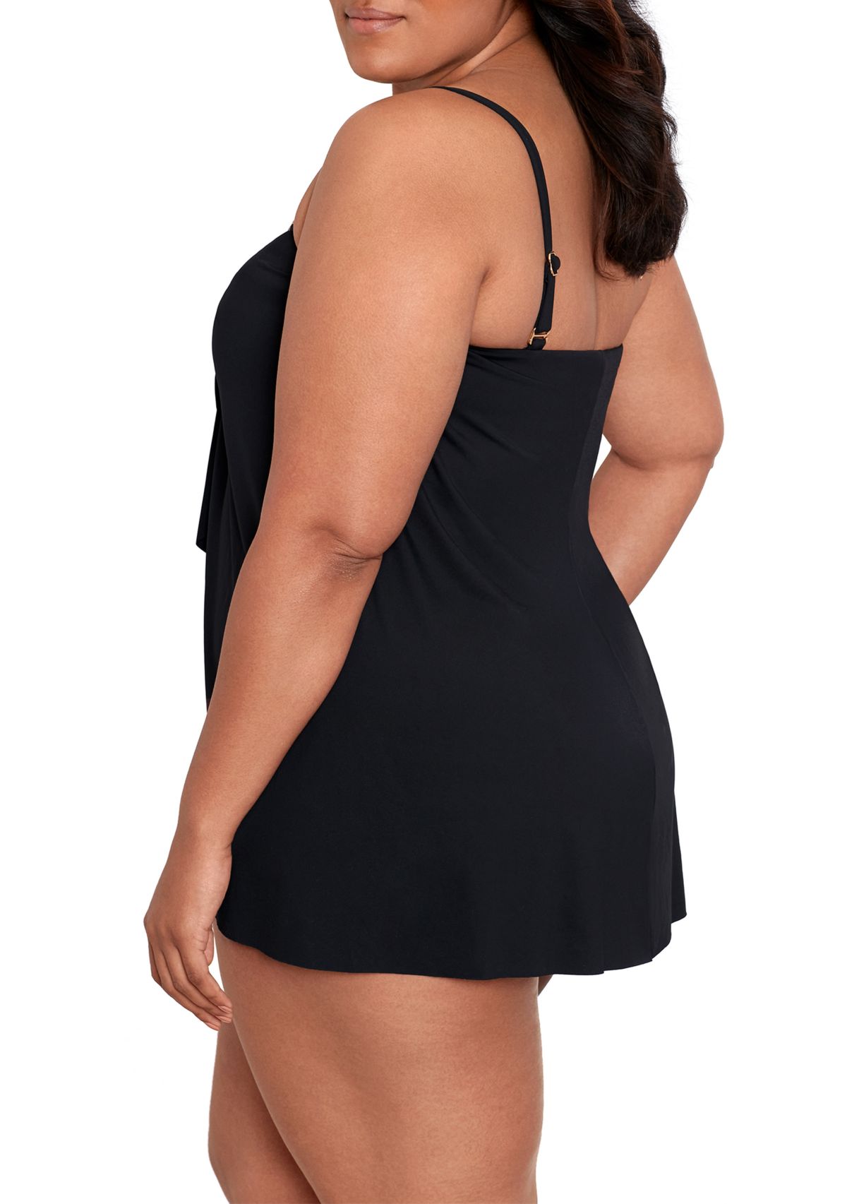  Plus Size Flyaway One Piece Swimsuit