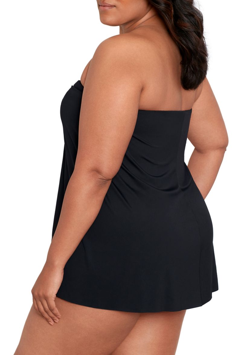  Plus Size Flyaway One Piece Swimsuit