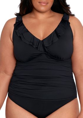 Belk plus hot sale size swimwear