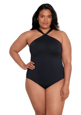 Ralph lauren womens hot sale plus size swimsuits