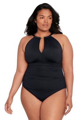 Lauren ralph lauren plus size cheap swimwear