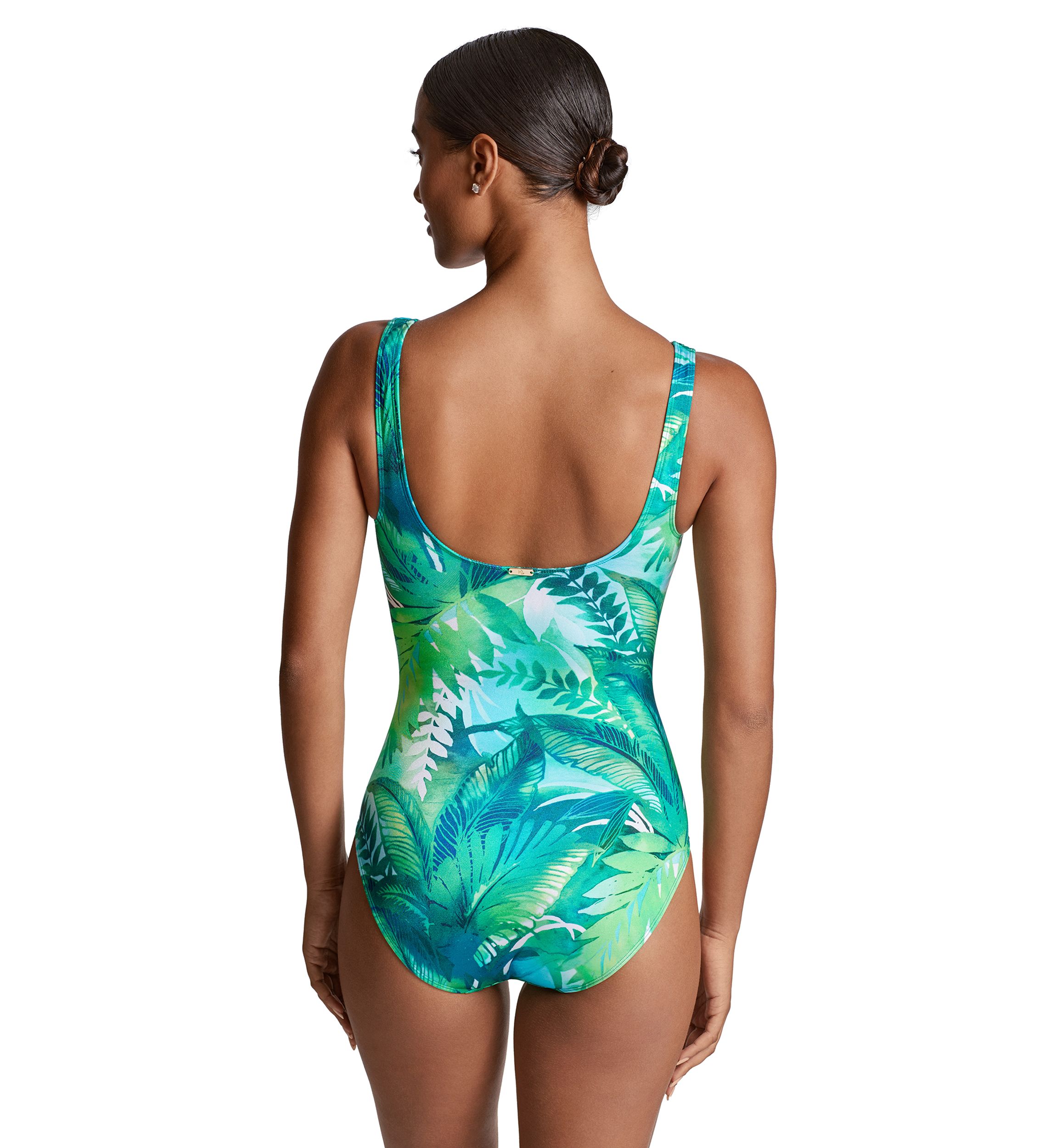 Ring Over The Shoulder One Piece Swimsuit
