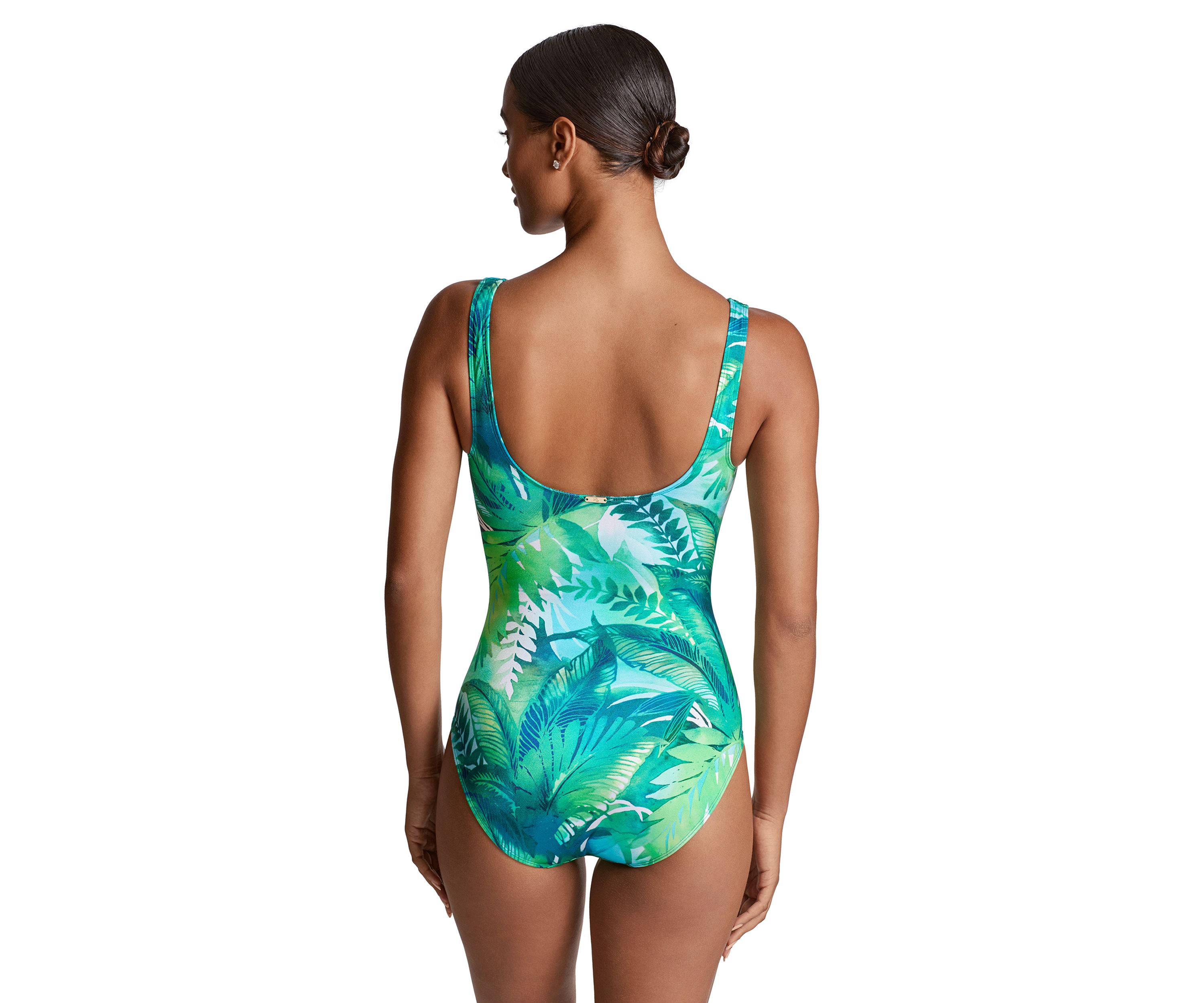 Ring Over The Shoulder One Piece Swimsuit