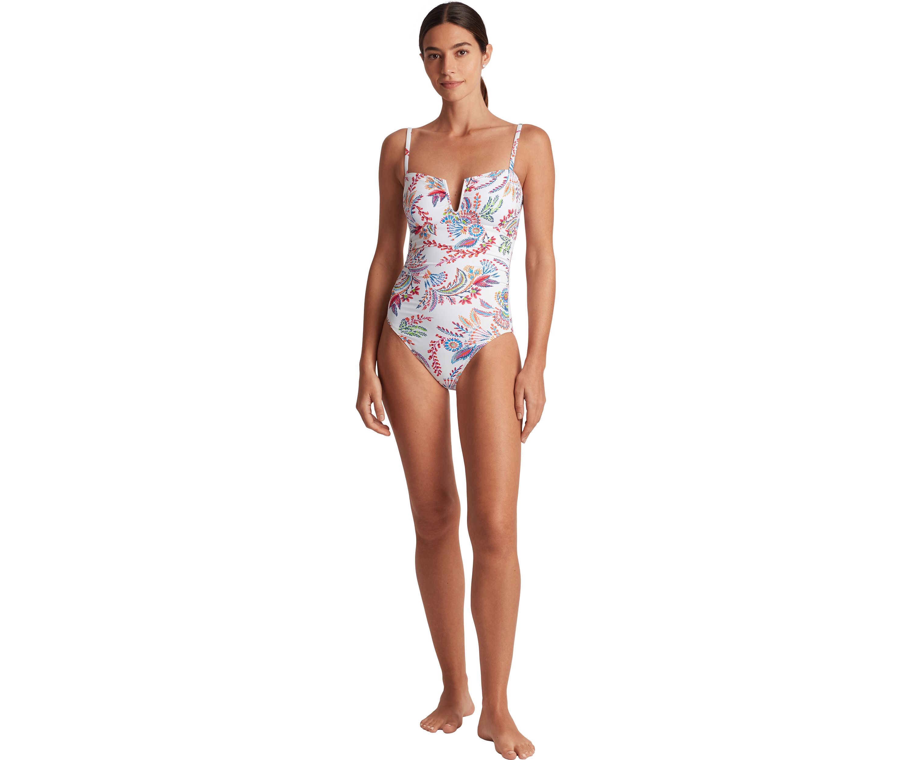  Over The Shoulder One Piece Swimsuit