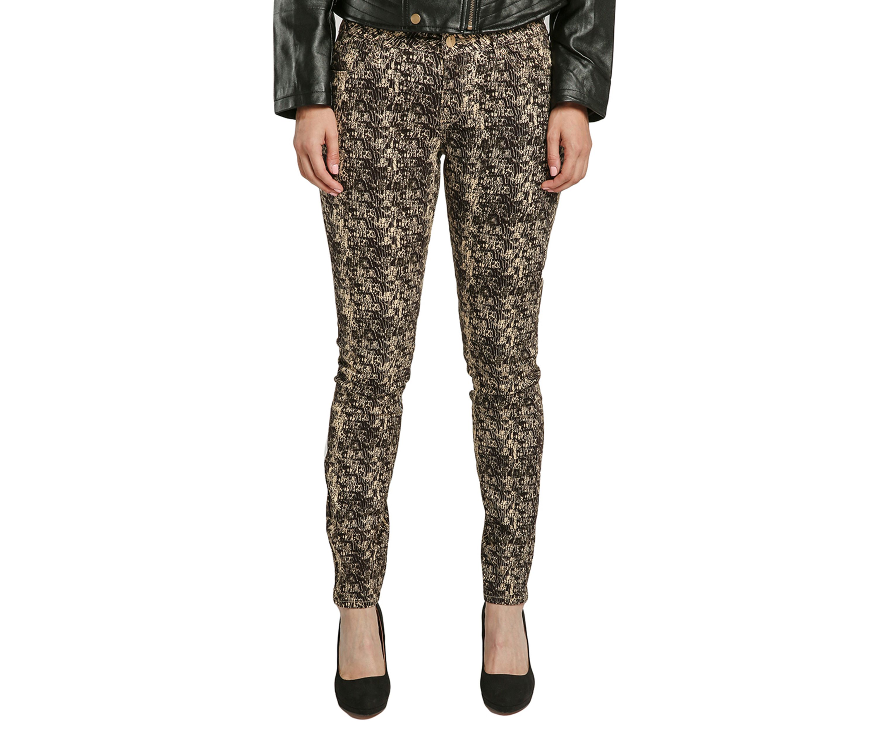 Printed Skinny Jeans