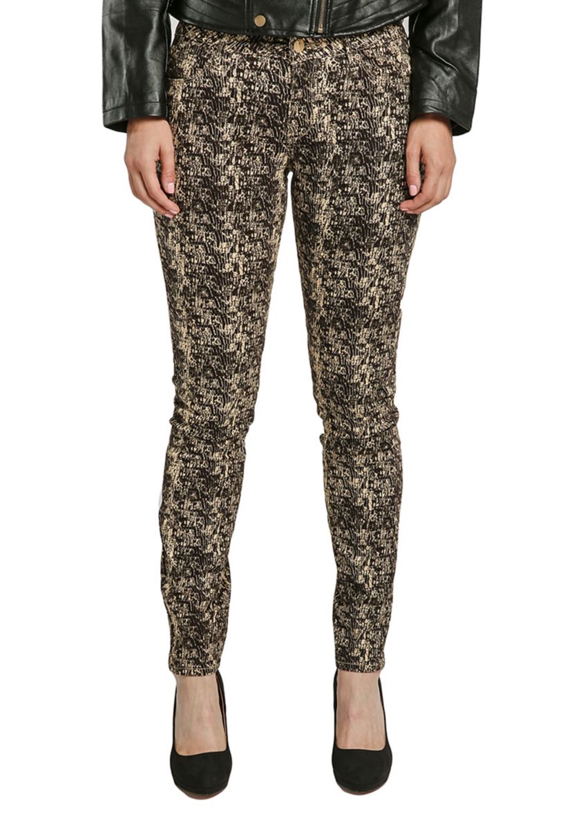 Printed Skinny Jeans
