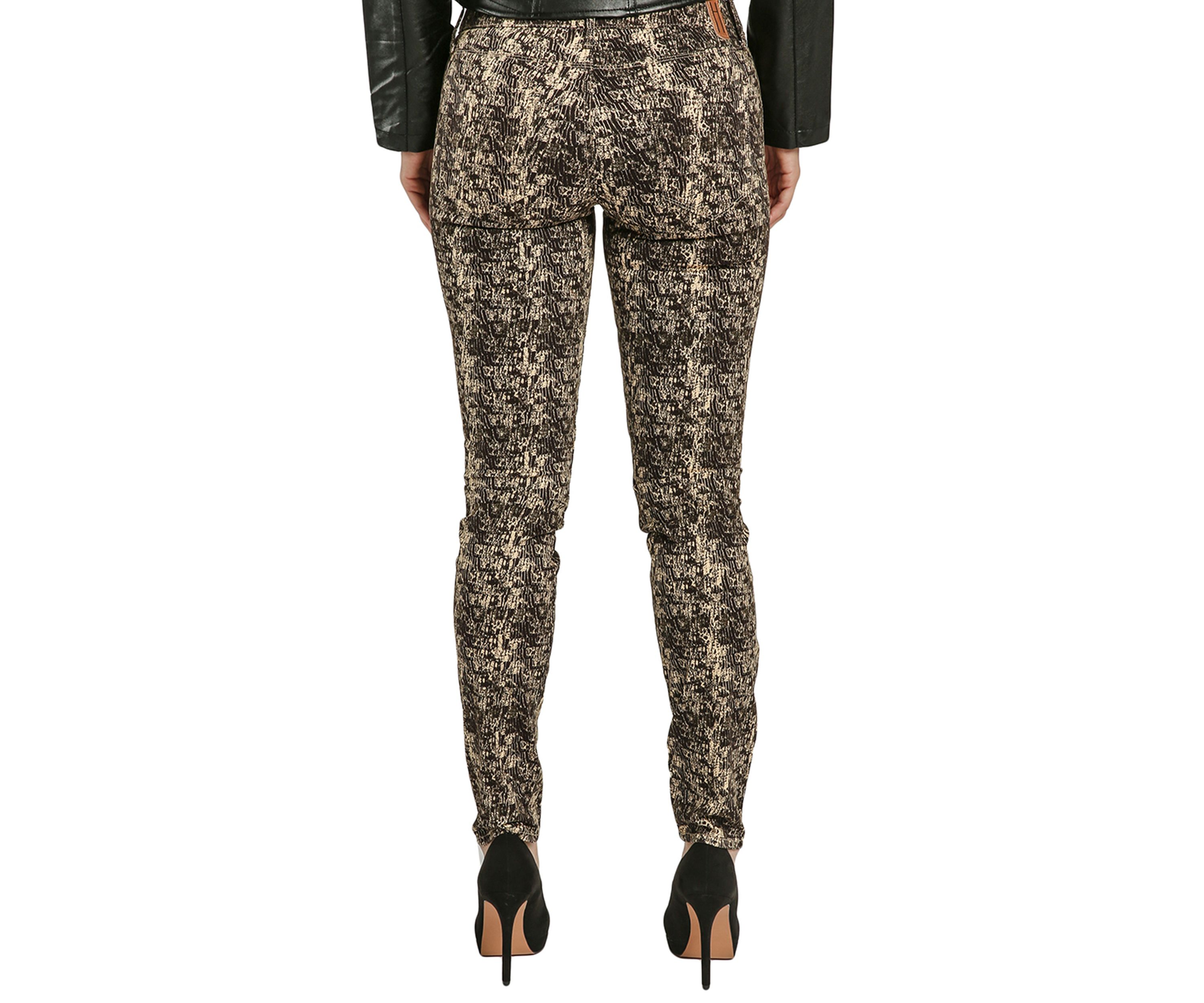 Printed Skinny Jeans