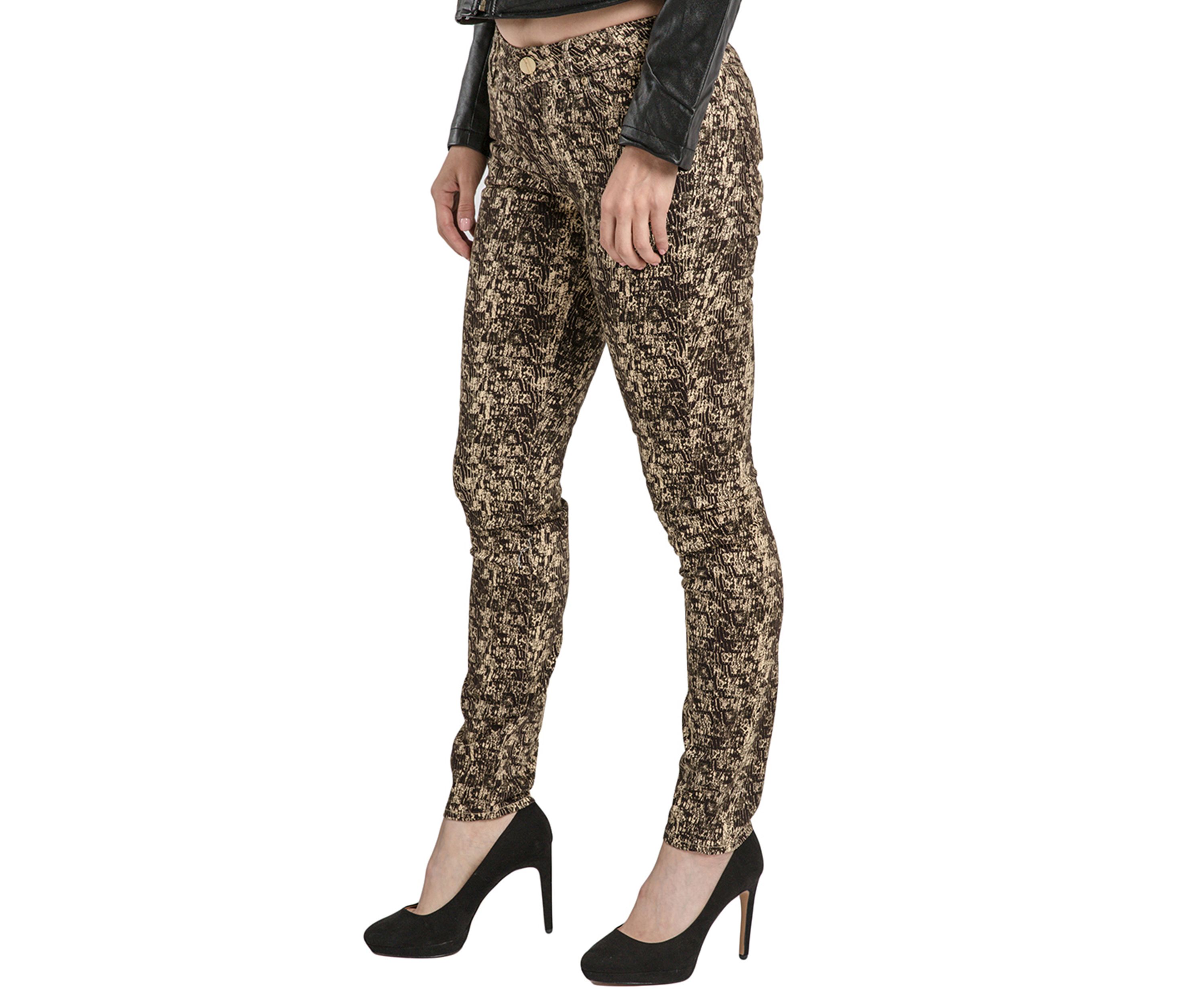 Printed Skinny Jeans