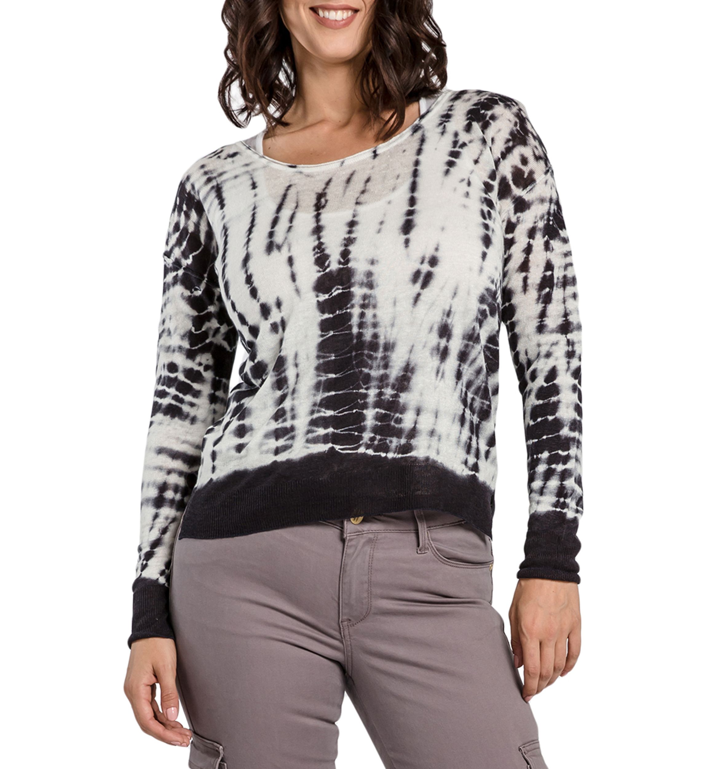 Tie Dye Sweater Top