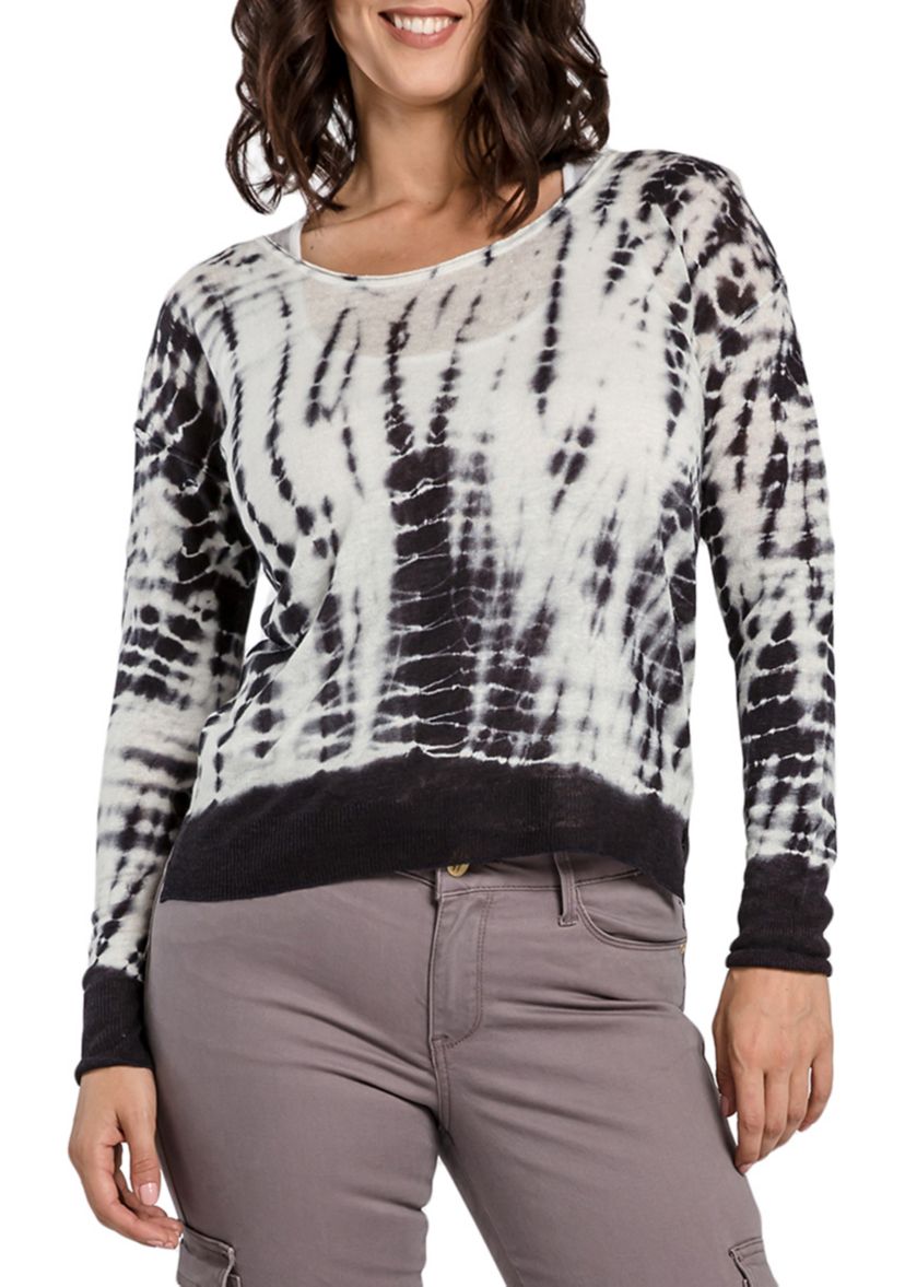 Tie Dye Sweater Top