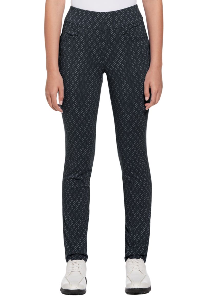 Geometric Printed Pull On Pants