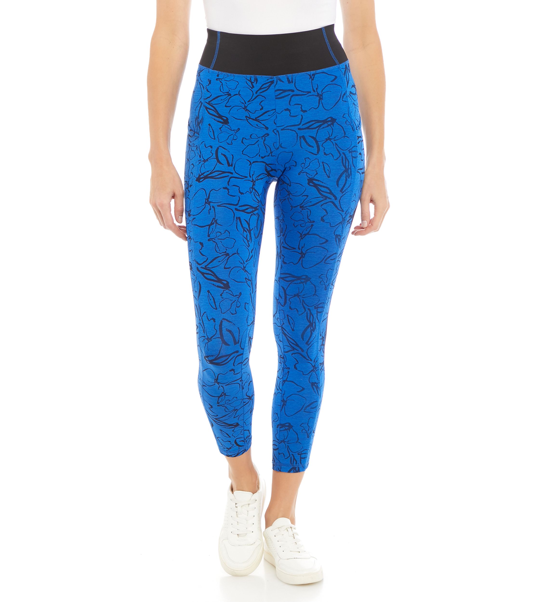 Floral Space Dye Leggings 
