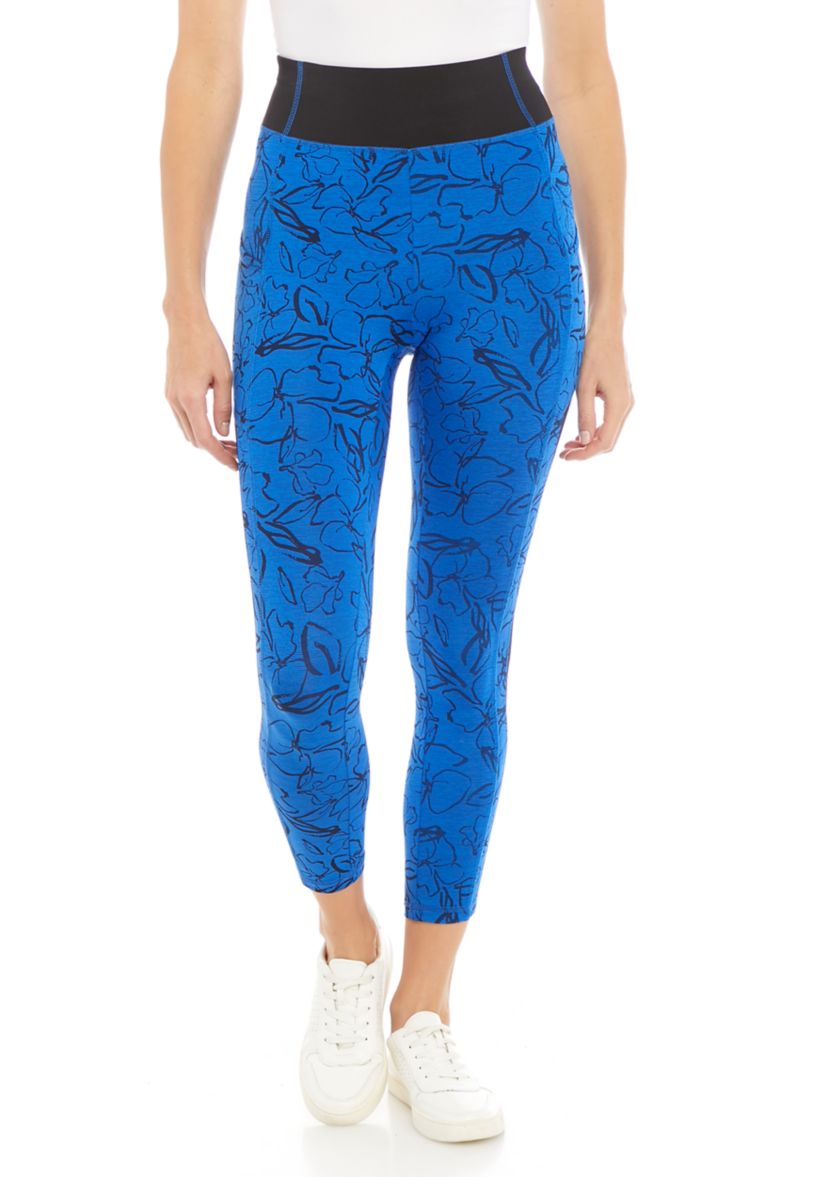 Floral Space Dye Leggings 