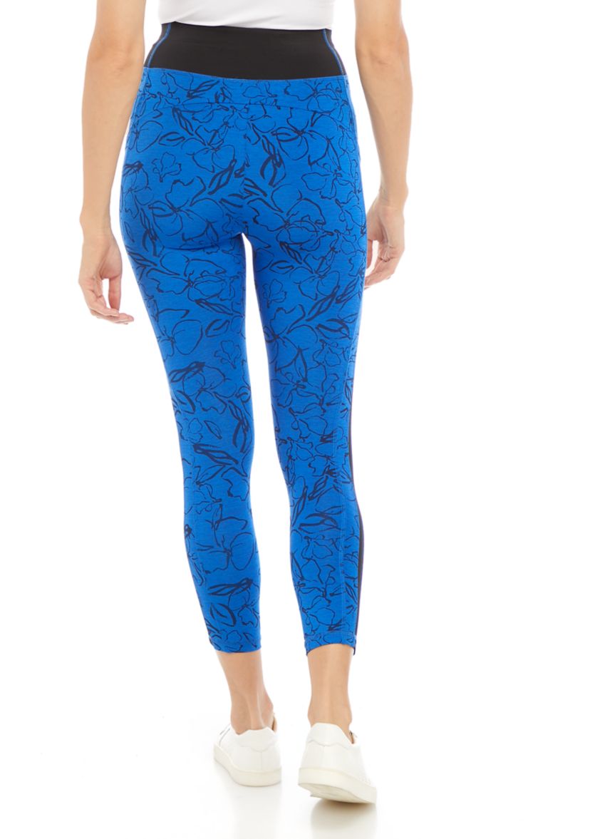 Floral Space Dye Leggings 