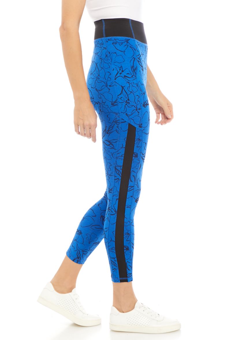 Floral Space Dye Leggings 