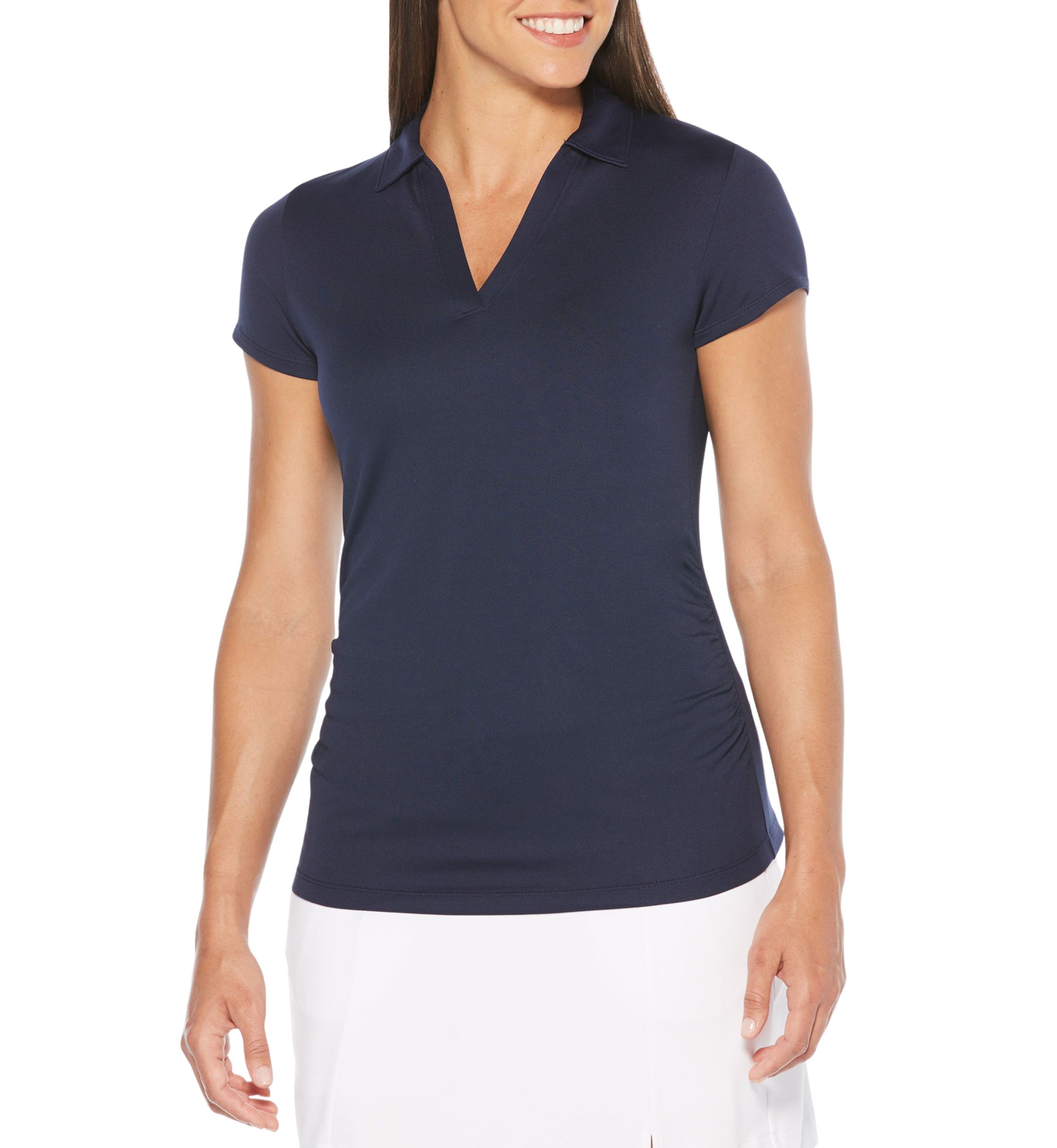 Short Sleeve Solid Polo 