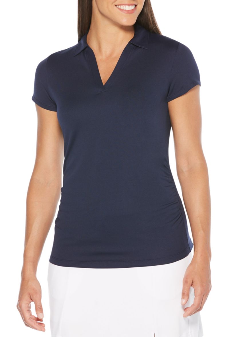 Short Sleeve Solid Polo 