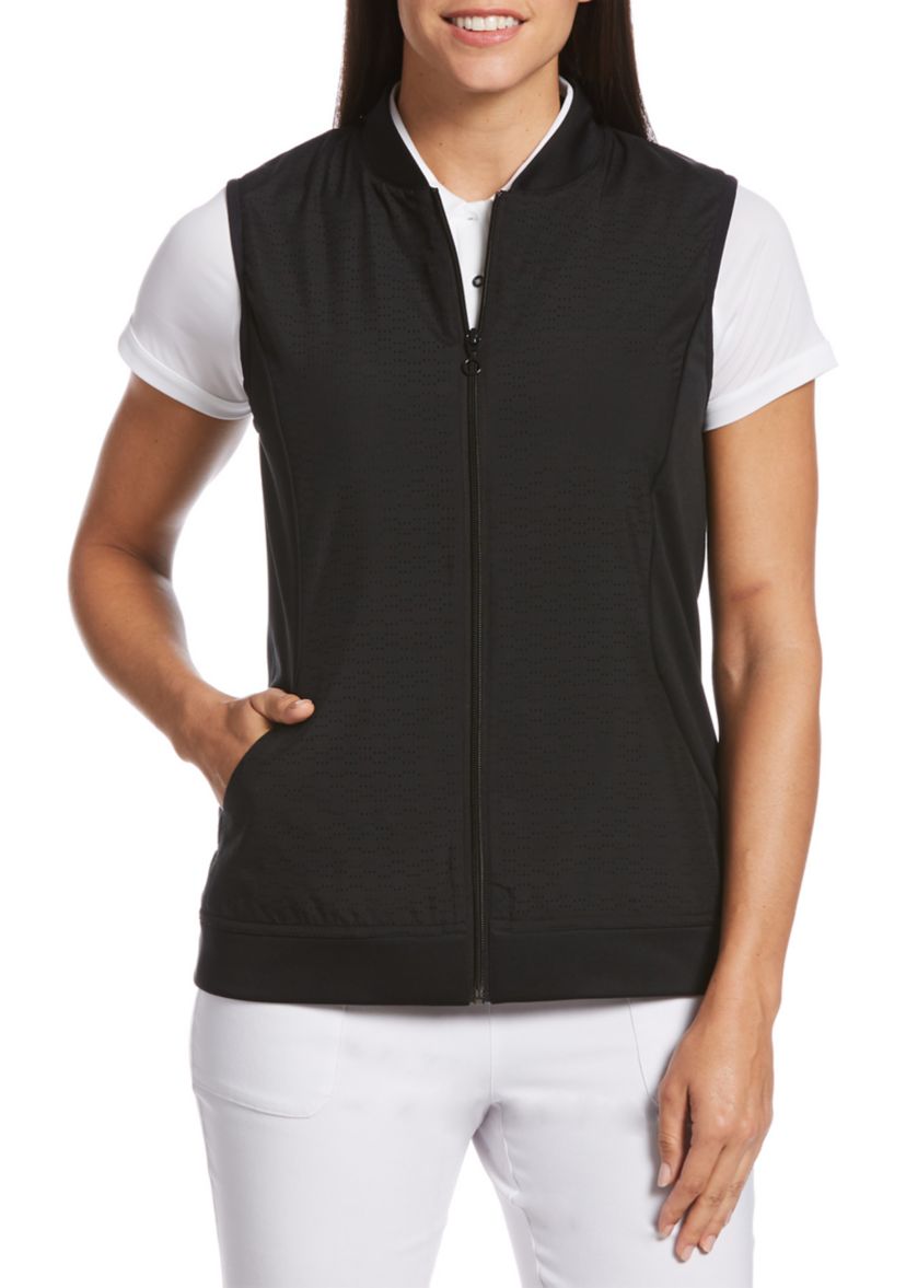 Womens Sleeveless Perforated Vest