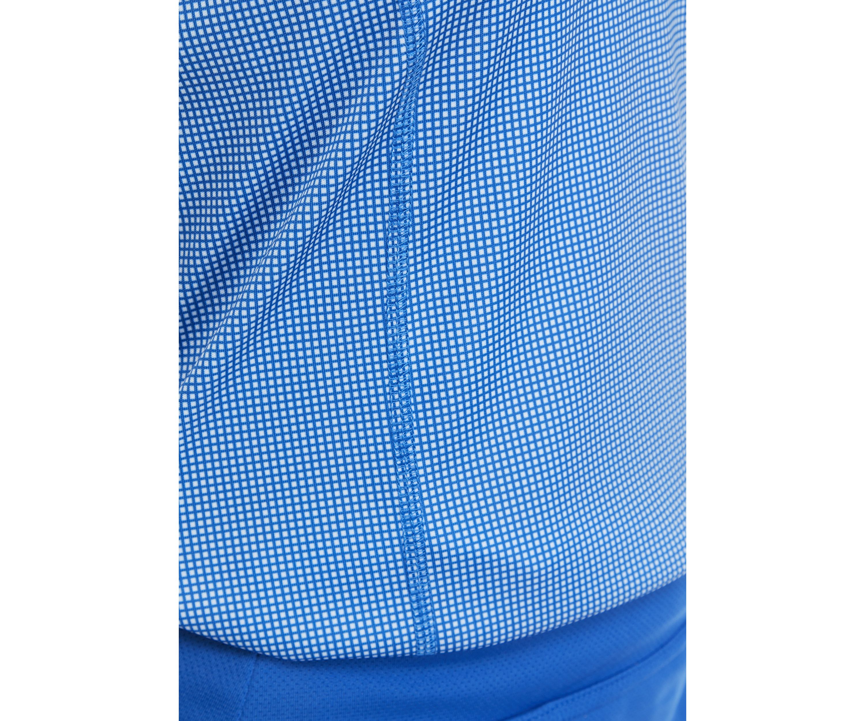 Sleeveless Gingham Collared Shirt 