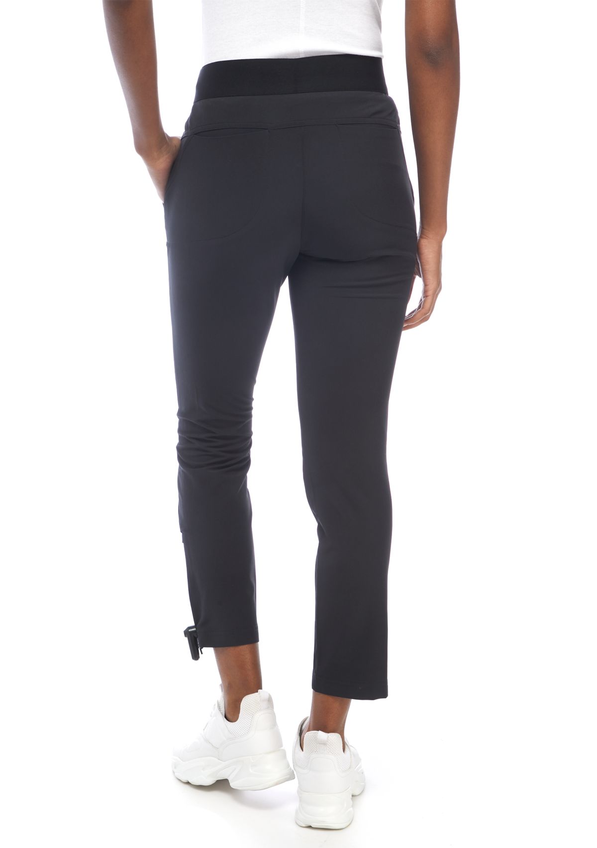 Womens Triangle Dobby Skinny Pants 
