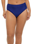Solid High Waisted Swim Bottoms