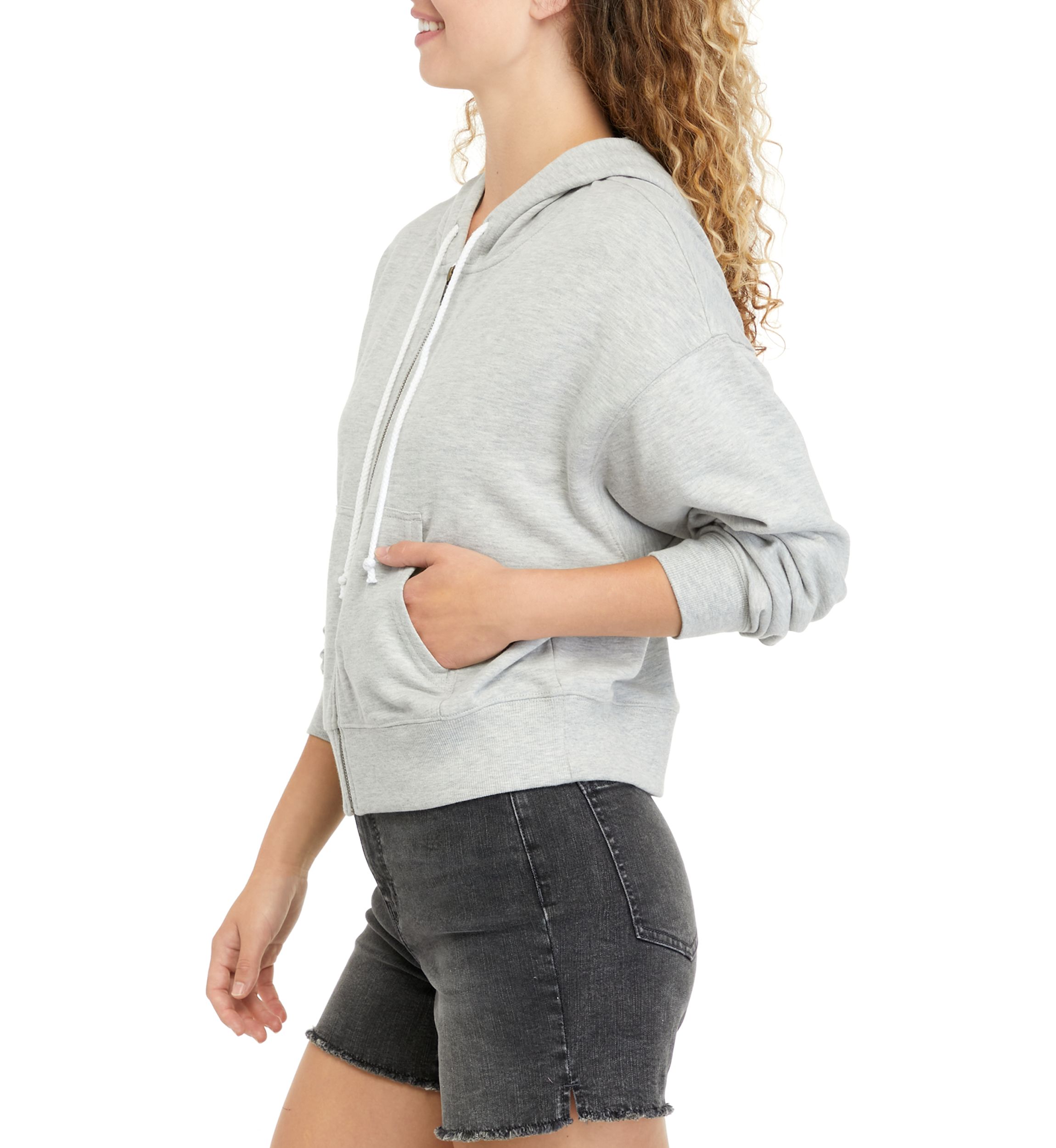 Long Sleeve Full Zip Hooded Sweatshirt