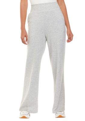 KRV Grey Women Loose Fit Cotton Plain Comfortable Night Track Pant