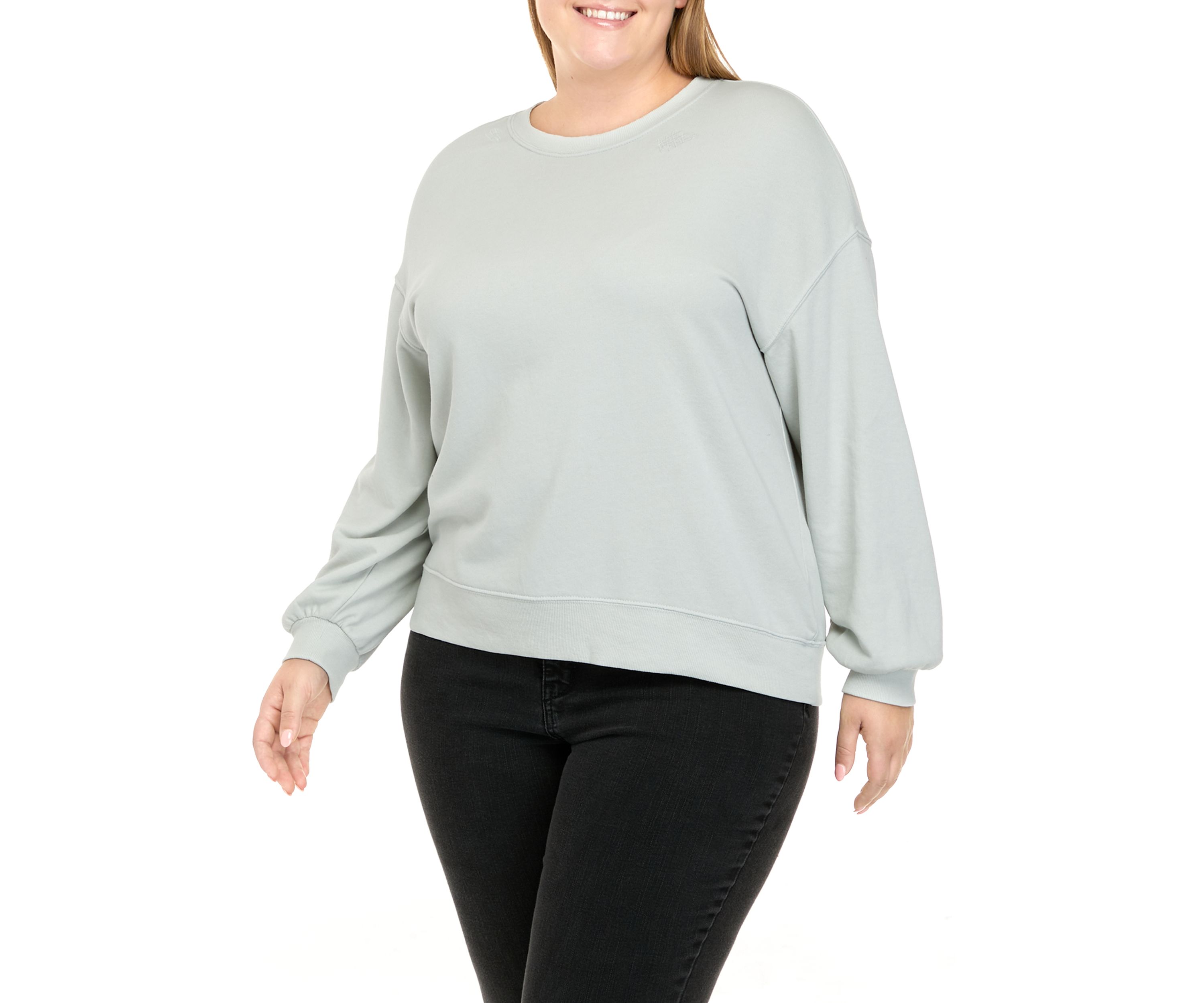 Plus Size Long Sleeve Sweatshirt