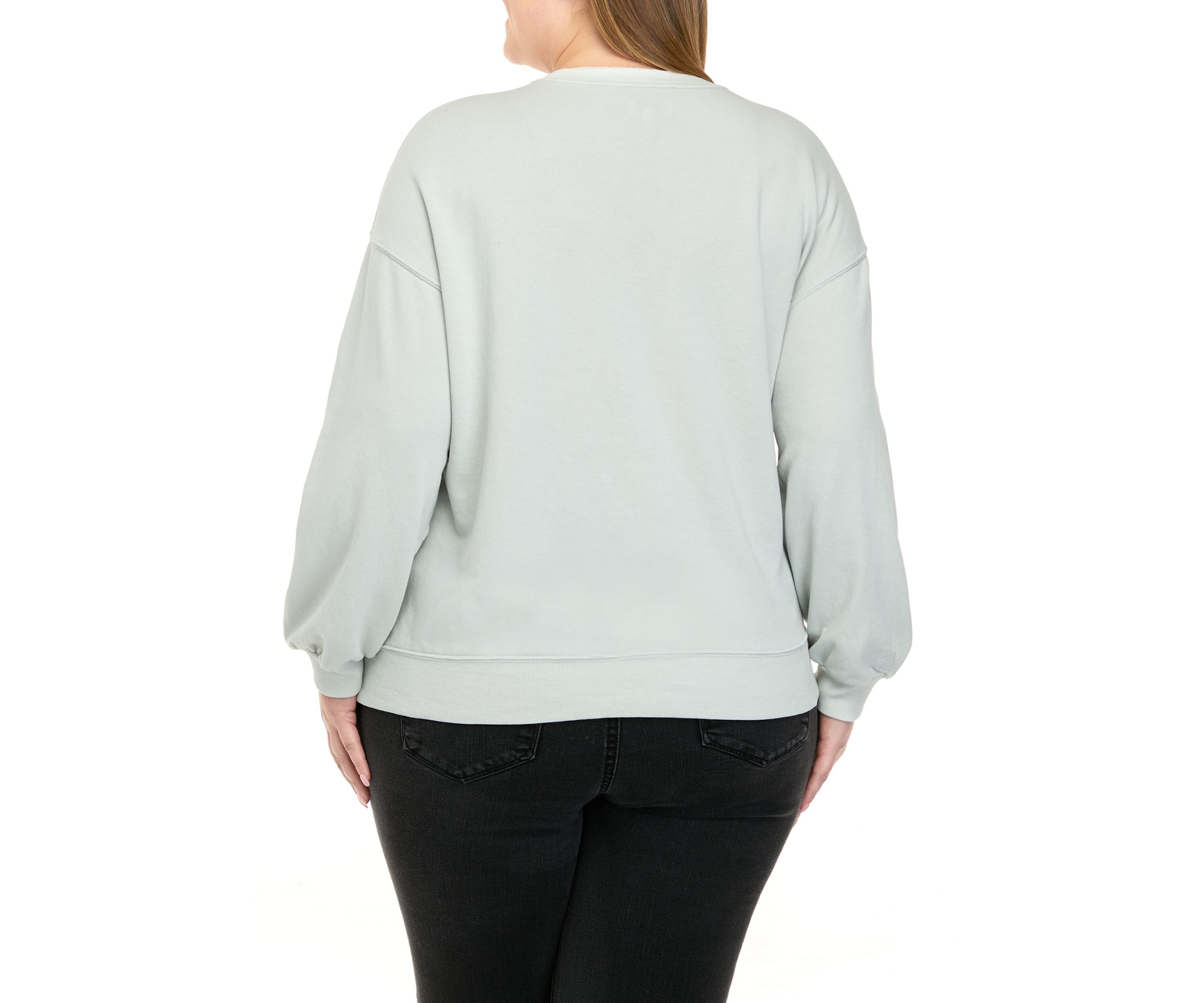 Plus Size Long Sleeve Sweatshirt