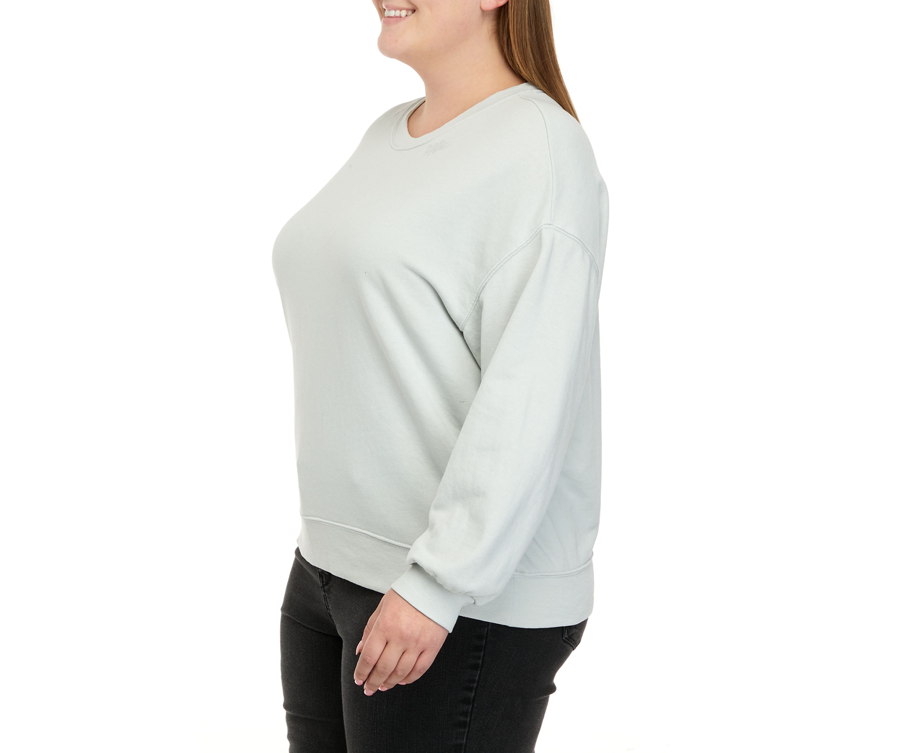 Plus Size Long Sleeve Sweatshirt
