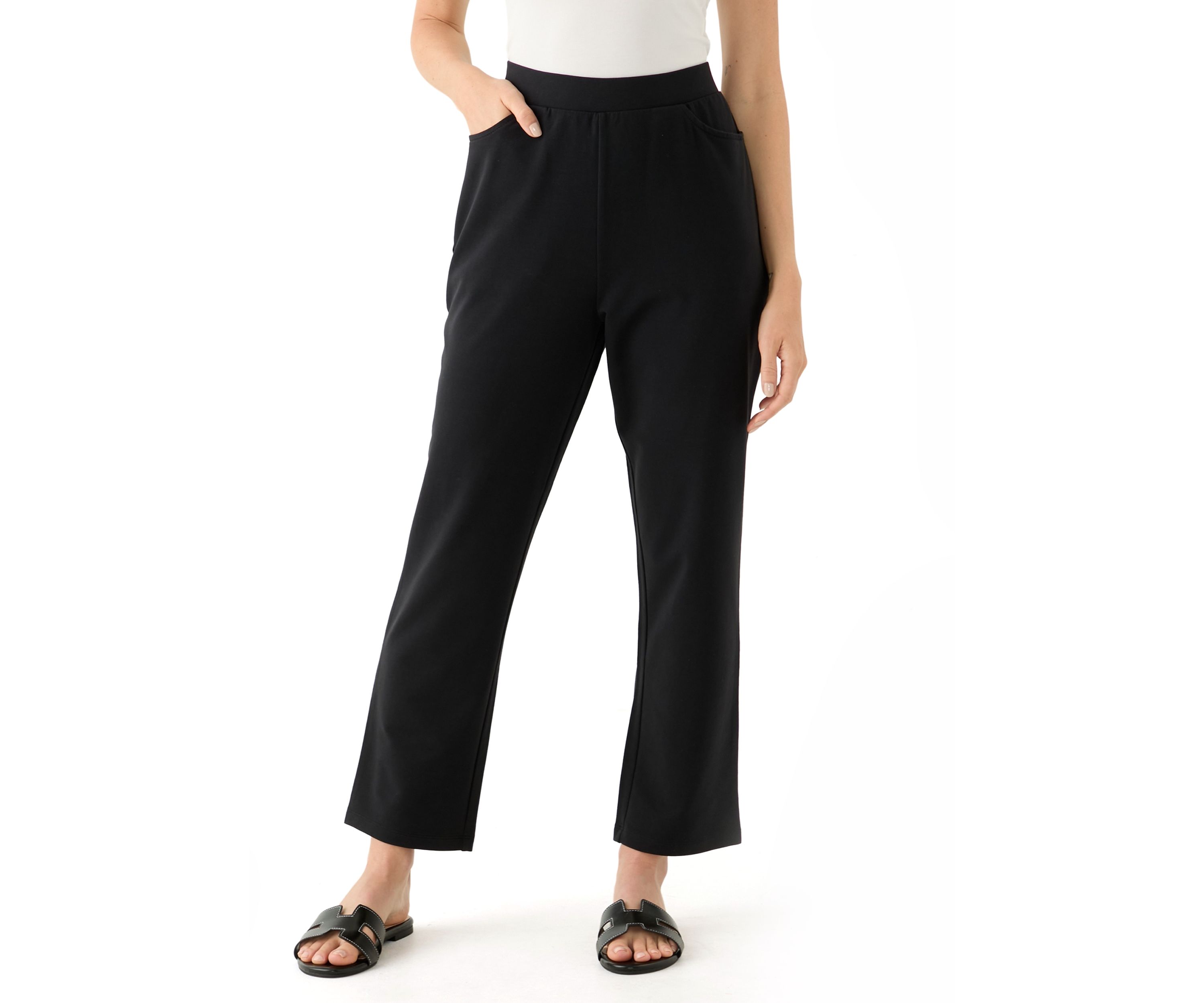 Petite Pull On Terry Pants
