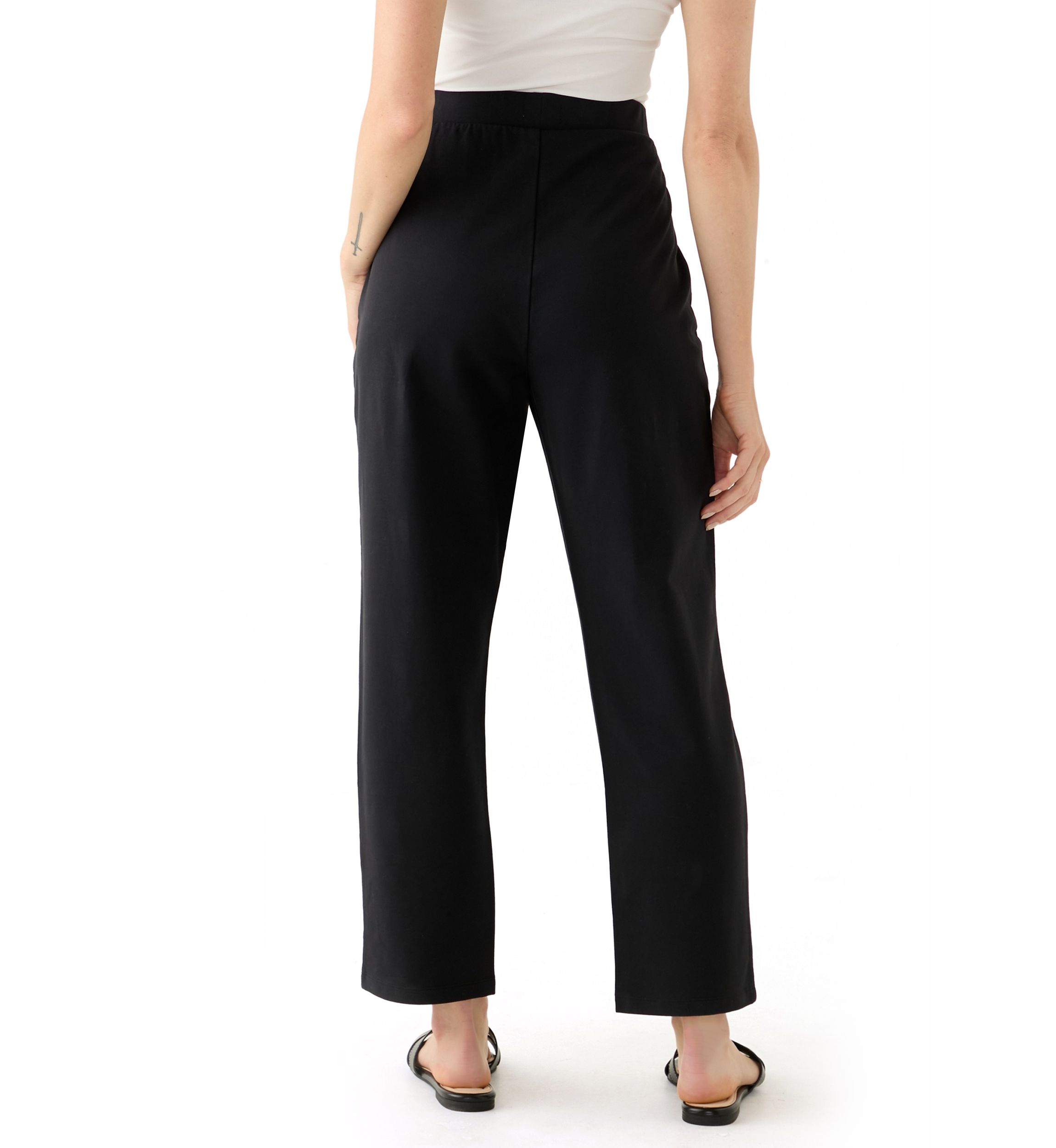 Petite Pull On Terry Pants