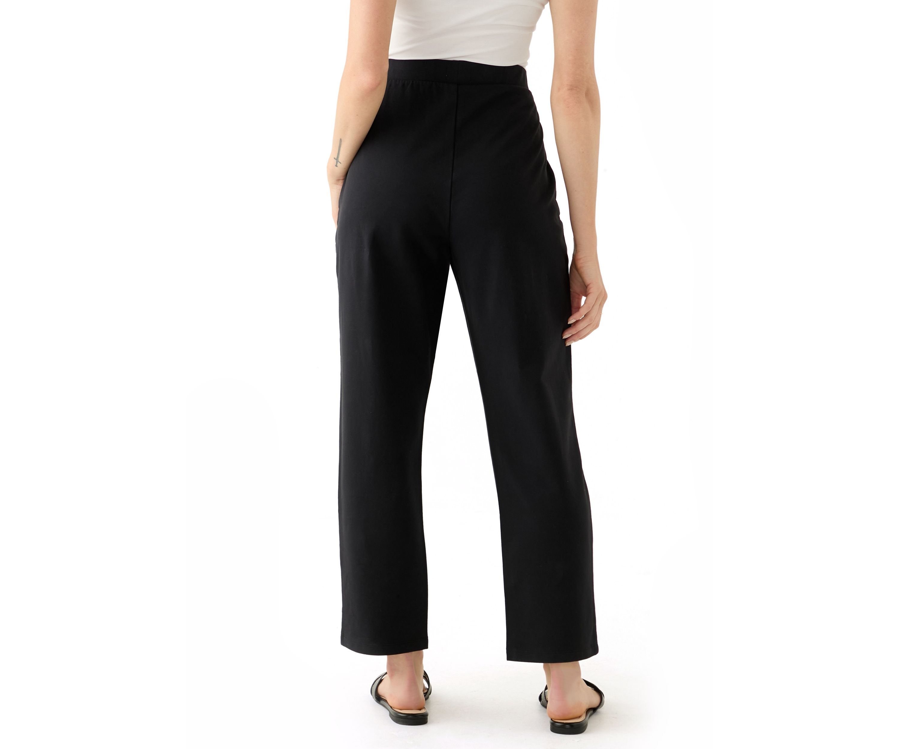 Petite Pull On Terry Pants