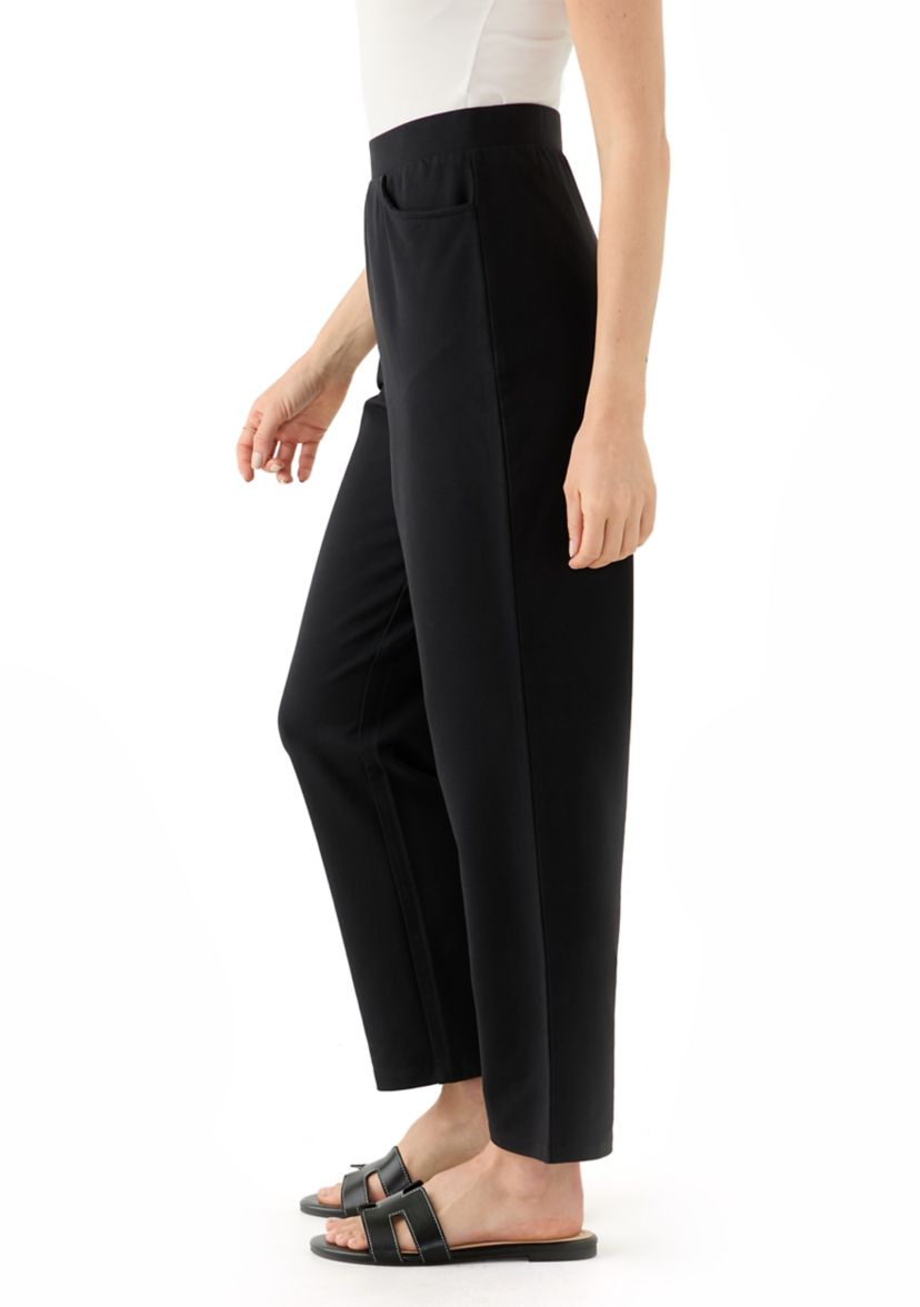 Petite Pull On Terry Pants