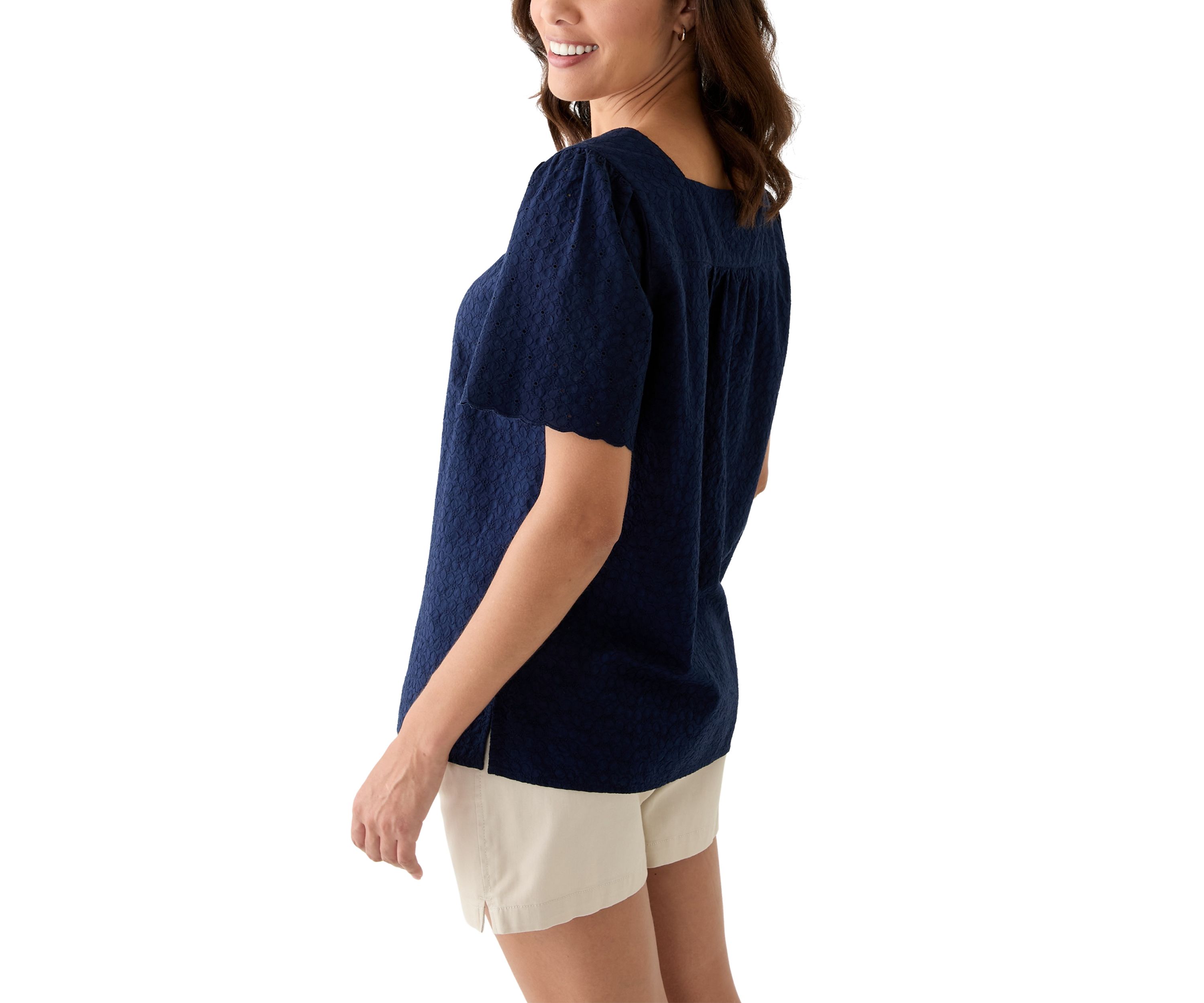   Womens Square Neck Top 