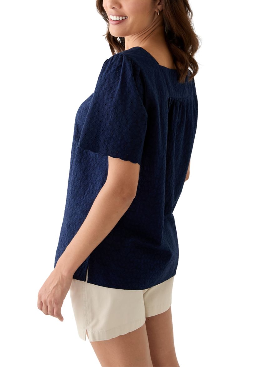   Womens Square Neck Top 