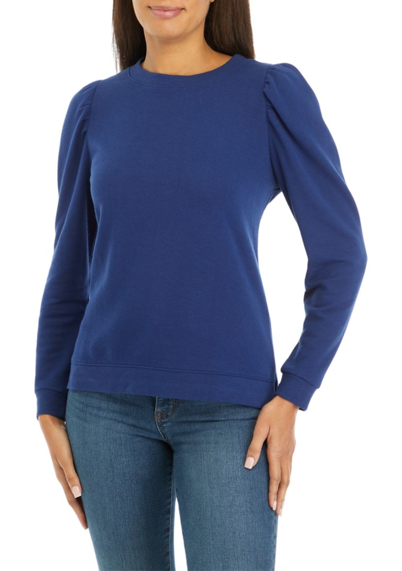 Womens Solid Sweathsirt