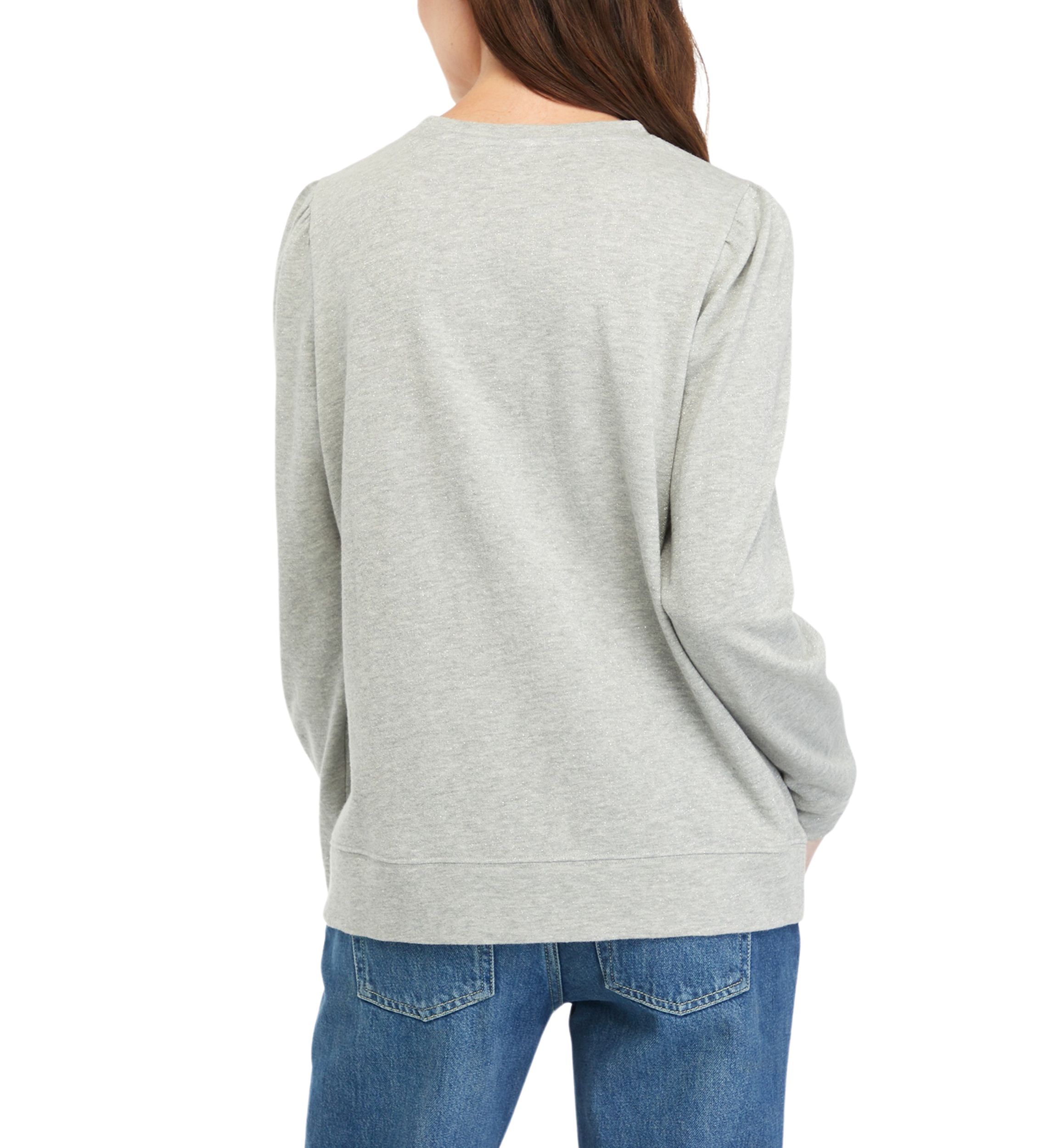 Womens Sequin Sweatshirt